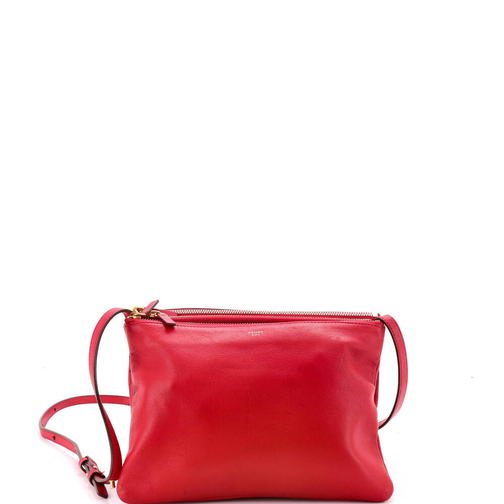 Celine Large Trio Crossbody Bag Leather